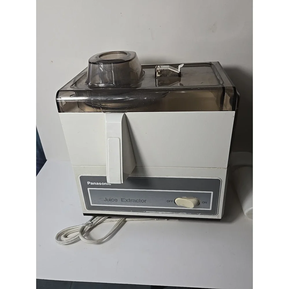 Vintage Panasonic Juicer Juice Extractor MJ-65PR Made In Japan Tested Working